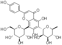CAS 登录号：40788-84-9, 6-C-alpha-L-吡喃鼠李糖基牡荆素
