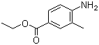 Ethyl 4-amino-3-methylbenzoate molecular structure (CAS 40800-65-5)