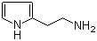structure of CAS# 40808-62-6, 1H-Pyrrole-2-ethanamine