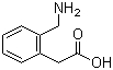 structure of CAS# 40851-65-8, 2-Aminomethylphenylacetic acid