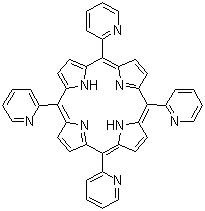 5,10,15,20-Tetra-2-pyridylporphine molecular structure (CAS 40904-90-3)
