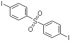 4,4'-二碘二苯基砜分子结构 (CAS 40915-22-8)