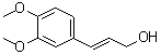 (E)-3-(3,4-Dimethoxyphenyl)-2-propen-1-ol molecular structure (CAS 40918-90-9)