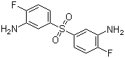 3,3'-Diamino-4,4'-difluorodiphenyl sulfone molecular structure (CAS 40939-65-9)