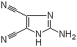structure of CAS# 40953-34-2, 4,5-Dicyano-2-aminoimidazole