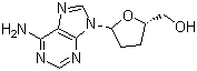 structure of CAS# 4097-22-7, Dideoxyadenosine