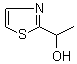 1-(2-噻唑基)乙醇分子结构 (CAS 40982-30-7)