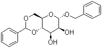 Benzyl 4,6-O-benzylidene-alpha-D-mannopyranoside molecular structure (CAS 40983-94-6)
