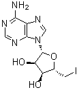 structure of CAS# 4099-81-4, 5'-碘-5'-脱氧腺苷