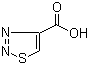 structure of CAS# 4100-13-4, 1,2,3-Thiadiazole-4-carboxylic acid