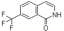7-Trifluoromethyl-2H-isoquinolin-1-one molecular structure (CAS 410086-28-1)