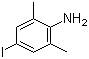 4-碘-2,6-二甲基苯胺分子结构 (CAS 4102-53-8)
