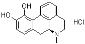 CAS 登录号：41035-30-7, (S)-阿朴吗啡盐酸盐