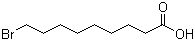 9-Bromononanoic acid molecular structure (CAS 41059-02-3)