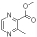 structure of CAS# 41110-29-6, 3-甲基吡嗪-2-羧酸甲酯