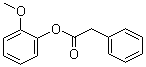 structure of CAS# 4112-89-4, 2-Methoxyphenyl phenylacetate