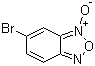 5-溴苯并[2,1,3]恶二唑 3-氧化物分子结构 (CAS 41153-83-7)