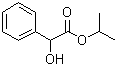 CAS # 4118-51-8, Isopropyl mandelate, Isopropyl 2-hydroxy-2-phenylacetate, Isopropyl mandelate, Mandelic acid isopropyl ester, NSC 6582