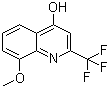 8-Methoxy-2-trifluoromethylquinolin-4-ol molecular structure (CAS 41192-84-1)