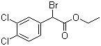 structure of CAS# 41204-08-4, 2'-溴-3,4-二氯苯乙酸乙酯