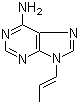 CAS 登录号：4121-40-8, 9-丙烯基腺嘌呤