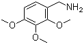 structure of CAS# 41219-16-3, 2,3,4-Trimethoxybenzylamine