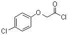 (4-Chlorophenoxy)acetyl chloride molecular structure (CAS 4122-68-3)