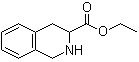 Ethyl 1,2,3,4-tetrahydroisoquinoline-3-carboxylate molecular structure (CAS 41234-43-9)