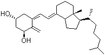 structure of CAS# 41294-56-8, 阿法骨化醇