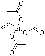 Vinyltriacetoxysilane molecular structure (CAS 4130-08-9)