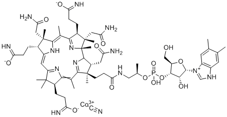 Cyanocobalamin Impurity H molecular structure (CAS 41325-63-7)