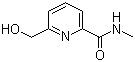 CAS 登录号：41337-84-2, 6-羟甲基-N-甲基-2-吡啶甲酰胺