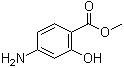 structure of CAS# 4136-97-4, 4-Aminosalicylic acid methyl ester