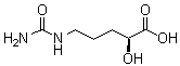CAS # 413622-19-2, (2S)-2-Hydroxy-5-ureidovaleric acid, (2S)-5-[(Aminocarbonyl)amino]-2-hydroxypentanoic acid