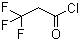structure of CAS# 41463-83-6, 3,3,3-Trifluoropropanoyl chloride