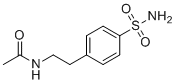 structure of CAS# 41472-49-5, N-{2-[4-(Aminosulfonyl)phenyl]ethyl}acetamide
