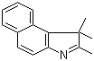 structure of CAS# 41532-84-7, 1,1,2-三甲基-1H-苯并[e]吲哚