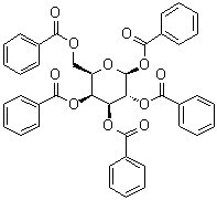 CAS # 41545-56-6, beta-D-Galactopyranose pentabenzoate, Penta-O-benzoyl-beta-D-galactopyranose