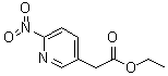 structure of CAS# 415912-99-1, 6-Nitro-3-pyridineacetic acid ethyl ester