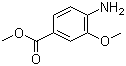 structure of CAS# 41608-64-4, Methyl 4-amino-3-methoxybenzoate