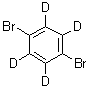 structure of CAS# 4165-56-4, 1,4-二溴-2,3,5,6-四氘苯