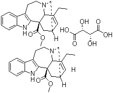 CAS 登录号：4168-17-6, 酒石酸长春质碱