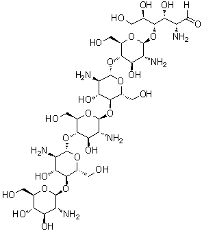 壳六糖分子结构 (CAS 41708-95-6)