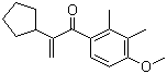 CAS # 41715-82-6, 2-Cyclopentyl-1-(4-methoxy-2,3-dimethylphenyl)prop-2-en-1-one