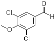 structure of CAS# 41727-58-6, 3,5-Dichloro-4-methoxybenzaldehyde