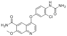 structure of CAS# 417719-51-8, 去环丙基乐伐替尼