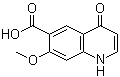 structure of CAS# 417721-34-7, 1,4-二氢-7-甲氧基-4-氧代-6-喹啉羧酸