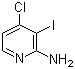 structure of CAS# 417721-69-8, 4-Chloro-3-iodopyridin-2-amine