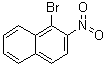 1-Bromo-2-nitronaphthalene molecular structure (CAS 4185-55-1)