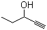 structure of CAS# 4187-86-4, 1-Pentyn-3-ol